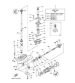Embase complète YAMAHA F225C/F, F250C/D, F300B/C (2001+) OEM 6CE-45300-A3-8D