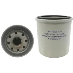 Filtre à huile YANMAR OEM 119305-35150, 119305-35151, 124450-35100
