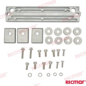 Kit d'anodes Suzuki 150-350CV (aluminium) Recmar - réf RECKITS150-350AL
