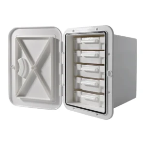 Boîte de rangement pour matériel de pêche Hatch (avec 5 boîtes à pêche) Oceansouth MA802-1