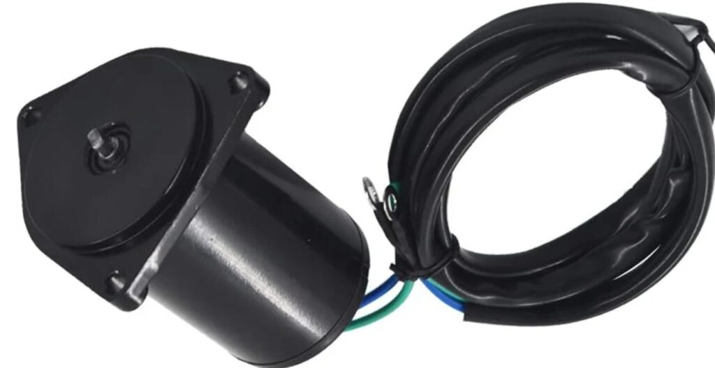 MOTEUR DE TRIM YAMAHA60F, 70B, 80A, 90A, 75A, 85A 3 VIS + 2 FILS OEM 6H1-43880-00