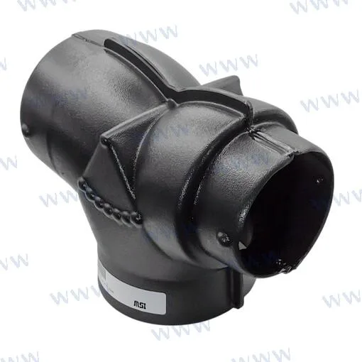 Adaptateur t entrée 6" sorties 5" & 6" MSI - réf MSAT665