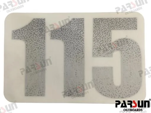 Adhesif f115 Parsun moteur FL115 EFI - réf PAF115-09000003