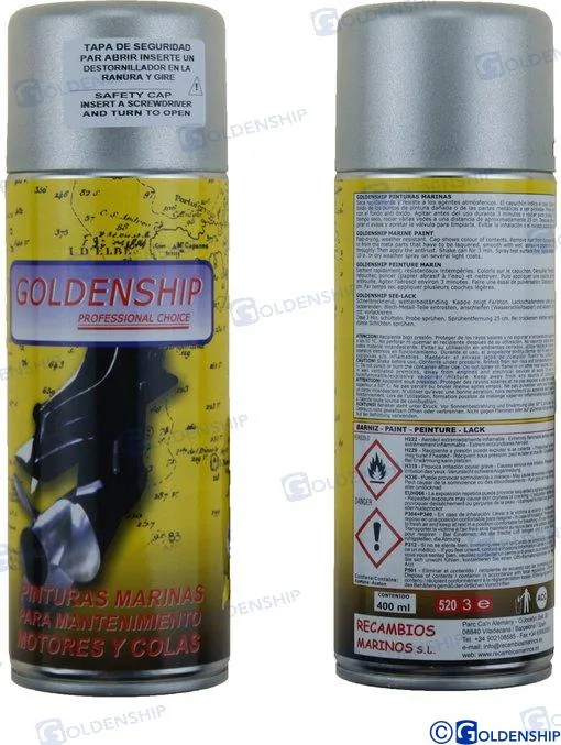 Aerosol Honda gris metalise Goldenship - réf GS90038
