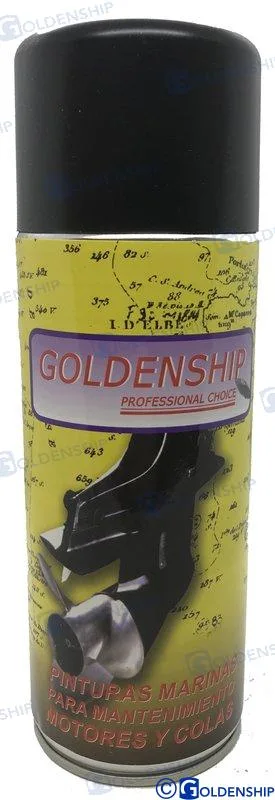 Aerosol parsun noir Goldenship – réf GS90049