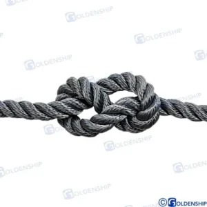 Amarrage toronné ø22mm 100m gris Sea Origin – réf SEA00086