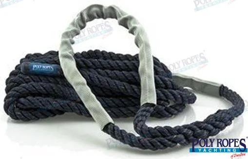 Amarre elastique storm 16 mm noire Poly Ropes - réf POL3710260616