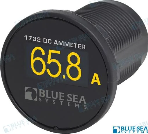 Ammètre oled mini - jaune Blue Sea - réf BS1732