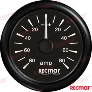 Amperemetre 80a noir Recmar – réf RECKY06200