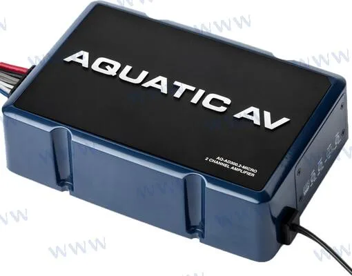 Amplificateur shockwave 2 voies Aquatic - réf AQ-AD300.2