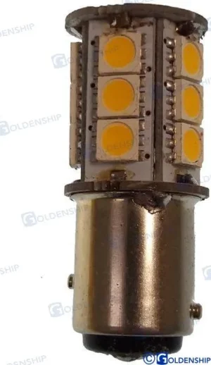 Ampoule bay15d 15led 24v Goldenship – réf GS10534