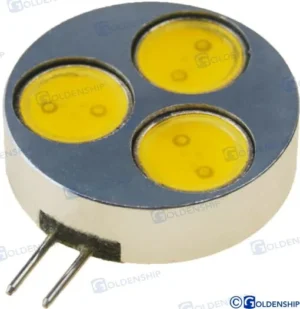 Ampoule g4 horizontal 3led 4,5w 12v Goldenship – réf GS10506