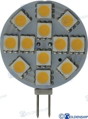 Ampoule g4 vertical 12led 2,2w 12/30v Goldenship – réf GS10509