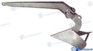 Ancre charue 12 kg. Goldenship – réf GS61023