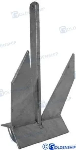 Ancre plate thr 8 kg Goldenship - réf GS61004