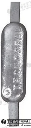 Anode 400x30x6mm 7,8kg. Tecnoseal – réf TEN00308