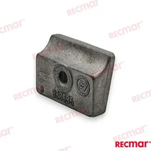 Anode 8- 9,9 - 15 hp 37 mm (zn) Recmar - réf REC338635