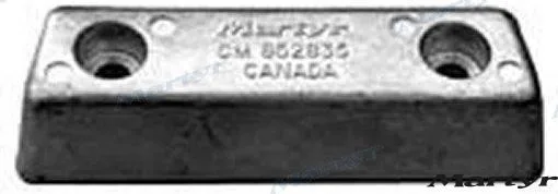 Anode aluminium transon Volvo Martyr pour Volvo Penta DP, SP - 852835