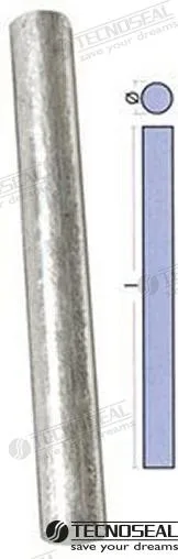Anode barre en zinc 40x400mm Tecnoseal – réf TEN00606