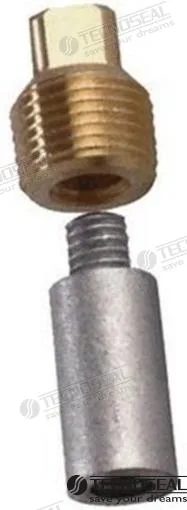 Anode bougie avec bouchon volvo Tecnoseal – réf TEN00714T