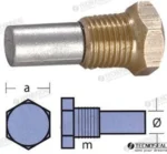 Anode bukh avec bouchon Tecnoseal - réf TEN02053T