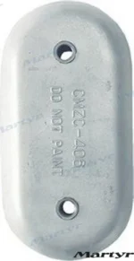 Anode casque 219×108 Martyr - réf CMMZC406
