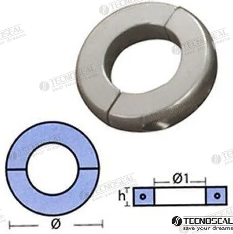 Anode collier 2 1/4 Tecnoseal - réf TEN00563