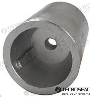 Anode Radice conique en zinc pour arbre de 22 à 25 mm - Tecnoseal réf. TEN00400