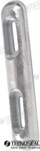 Anode fairline 320x65x35mm 2,2kg. Tecnoseal - réf TEN00270E