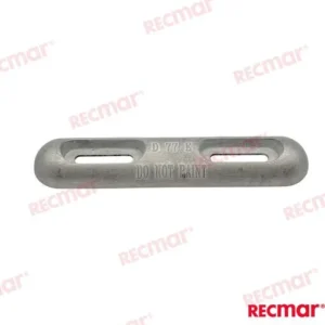 Anode fairline 320x65x92mm 2,20kg (al) Recmar – réf REC8117AL