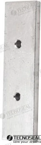 Anode flaps aquariva 100x28x12mm Tecnoseal - ACQUARIVA