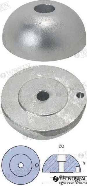 Anode helices orientables d90mm Tecnoseal – JPROP