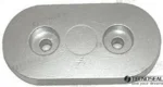 Anode kamewa plaque 2,08kg Tecnoseal - réf TEN02454
