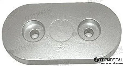 Anode kamewa plaque 2,08kg Tecnoseal - réf TEN02454