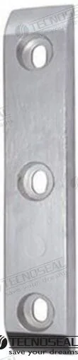 Anode kamewa plaque 800x100x40mm Tecnoseal - réf TEN02457-1