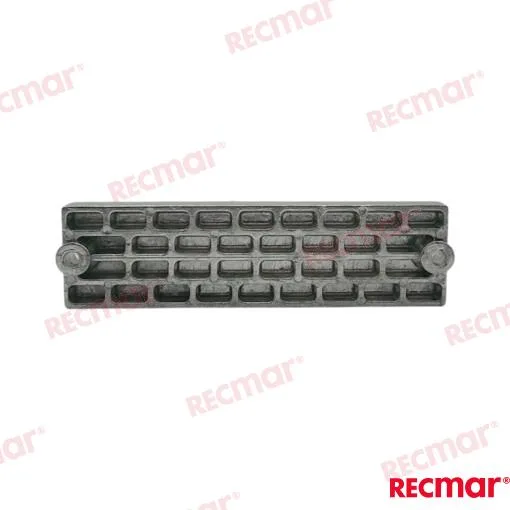 Anode Mercury 25/50/60/75hp (aluminium) Recmar - réf REC71320A3AL