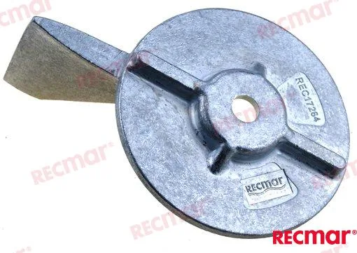 Anode Mercury trim tab (zinc) Recmar - réf REC17264T2
