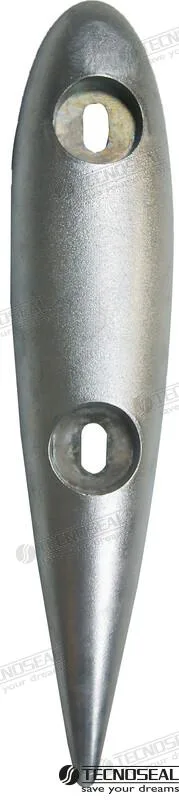 Anode naca 510x106x53 hc160 Tecnoseal – réf TENNACA08