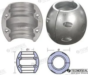 Anode noix d’arbre de 35mm. Tecnoseal - réf TEN00509