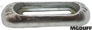 Anode plaque 1,2kg Mgduff – réf MGDZD76MINIEURO