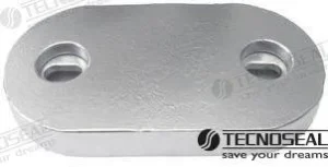Anode plaque 210x290x32mm Tecnoseal - réf TEN00266E