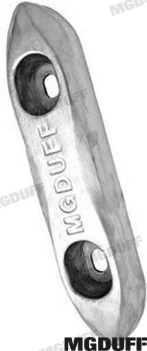 Anode plaque aluminium 1,7kg Mgduff – réf MGDAD78BX