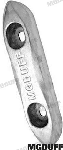 Anode plaque aluminium 4,6kg Mgduff – réf MGDAD72BX
