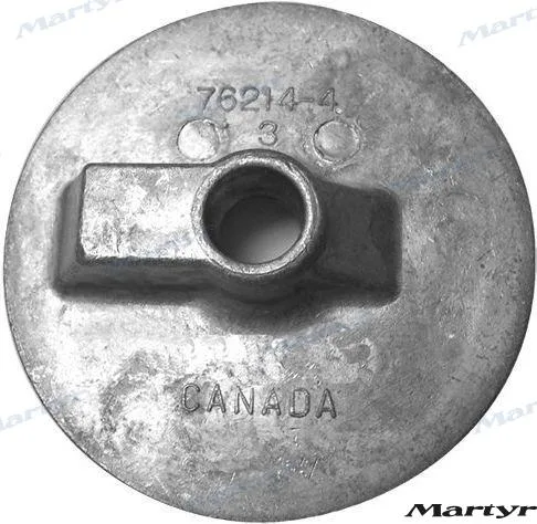 Anode plaque HB merc.sans file Martyr - 76214-4