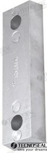 Anode riva 200x60x30mm Tecnoseal - réf TEN00214