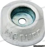 Anode rosace 100mm Mgduff - réf MGDZD56