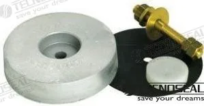 Anode tableau 140mm complete Tecnoseal – réf TEN00131C