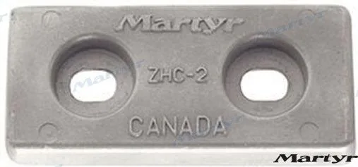 Anode tableau ar alu 146x64 Martyr - réf CMZHC2-A