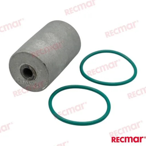 Anode Volvo d4/d6/dp4 / dpr / dpi (aluminium) Recmar - 21868042