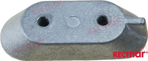 Anode Yamaha 8hp-300hp +1989 (zinc) Recmar - réf REC6E0-45251-12